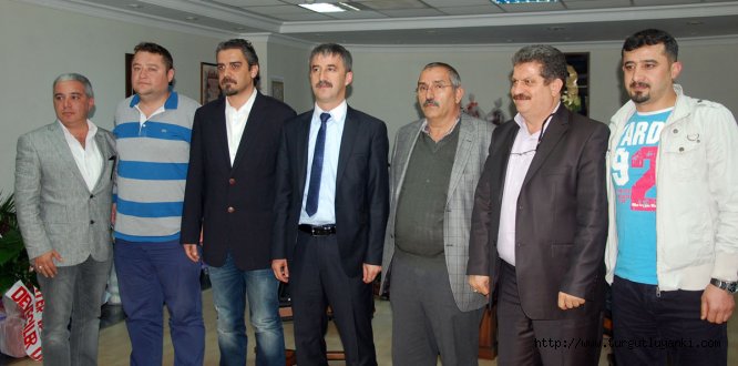 Turgutluspor?dan Başkan Turgay Şirin?e ziyaret Turgutluspor?dan Başkan Turgay Şirin?e ziyaret