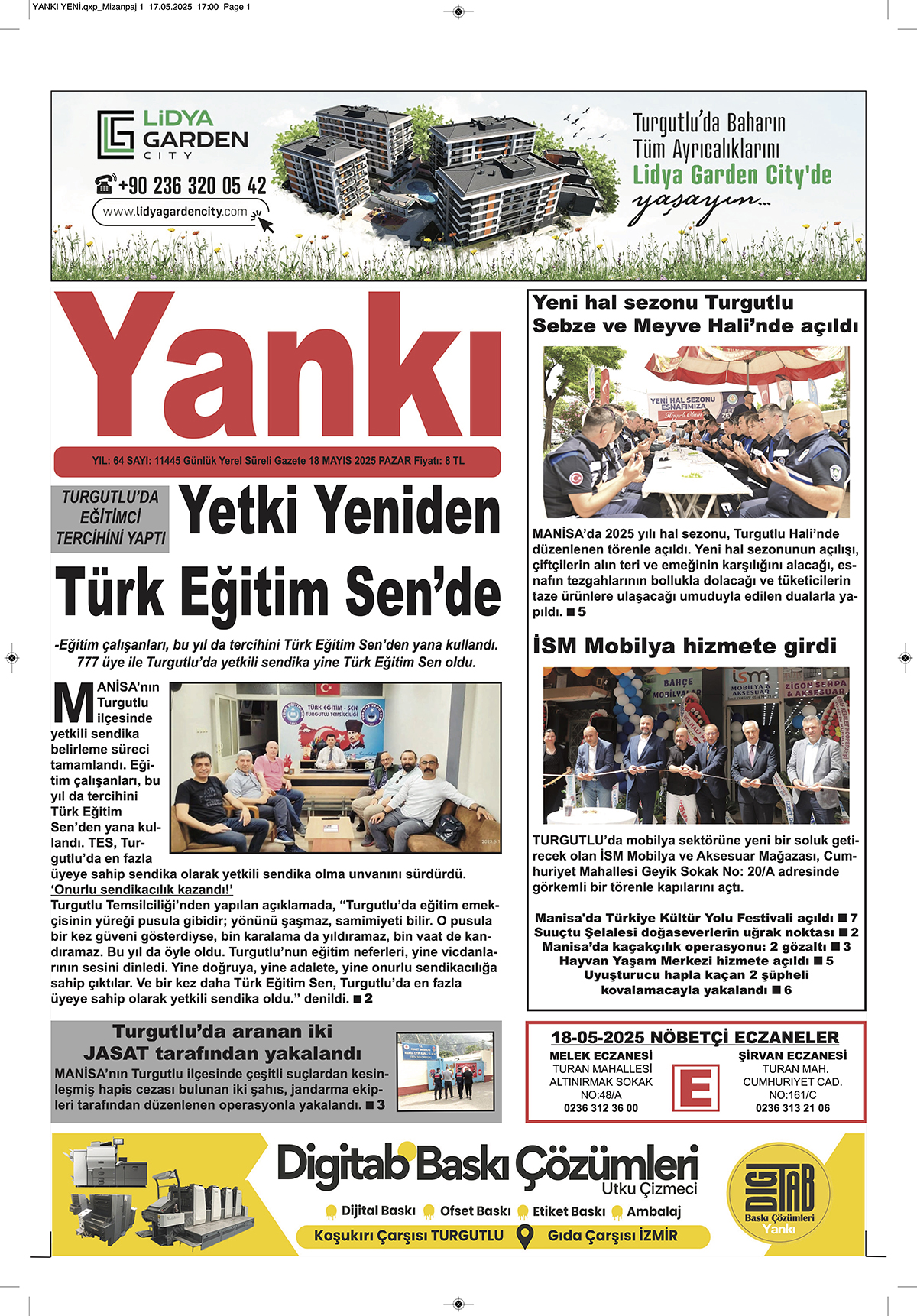 YANKI 18-05-2025 PAZAR