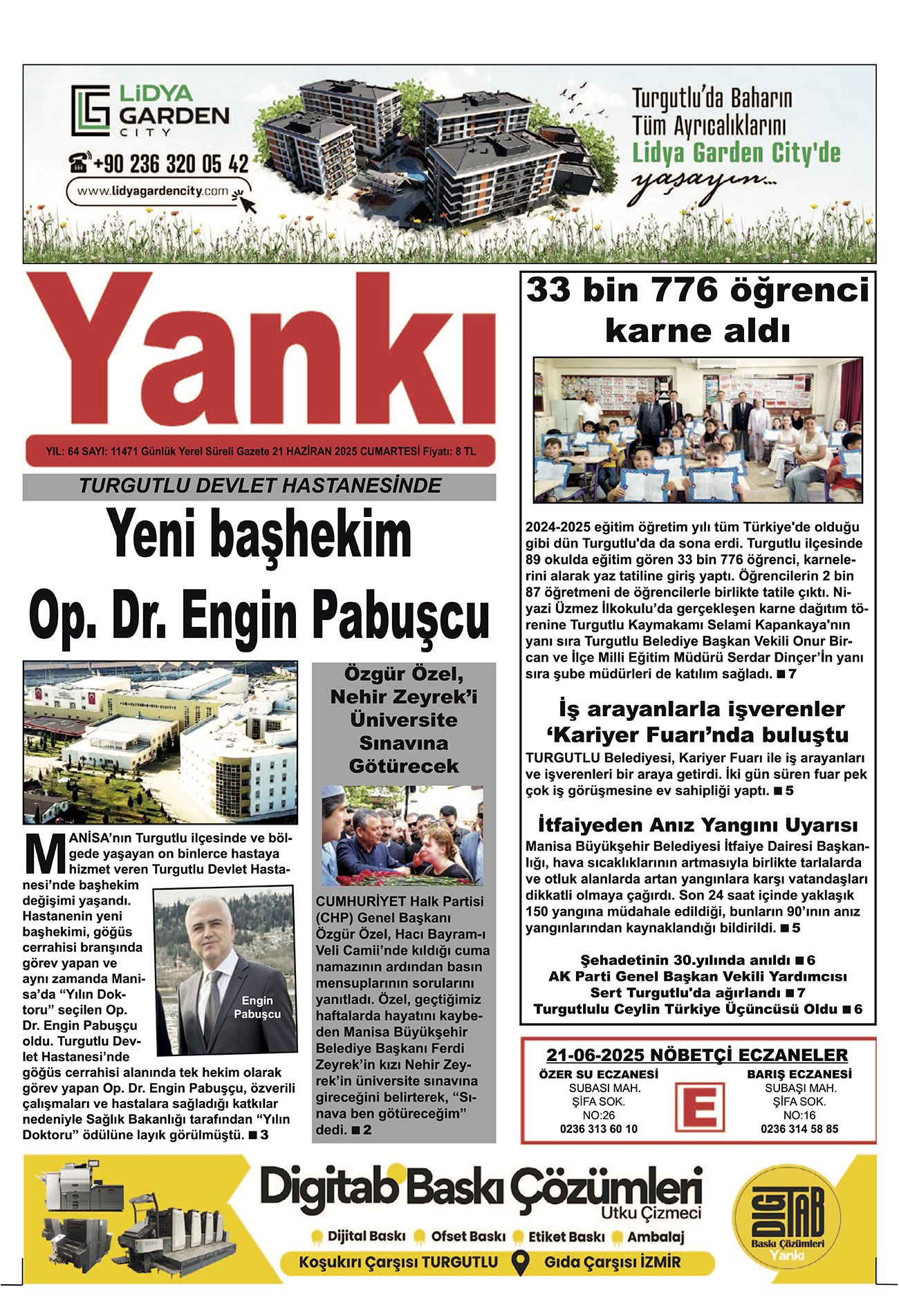 YANKI 21-06-2025 CUMARTESİ