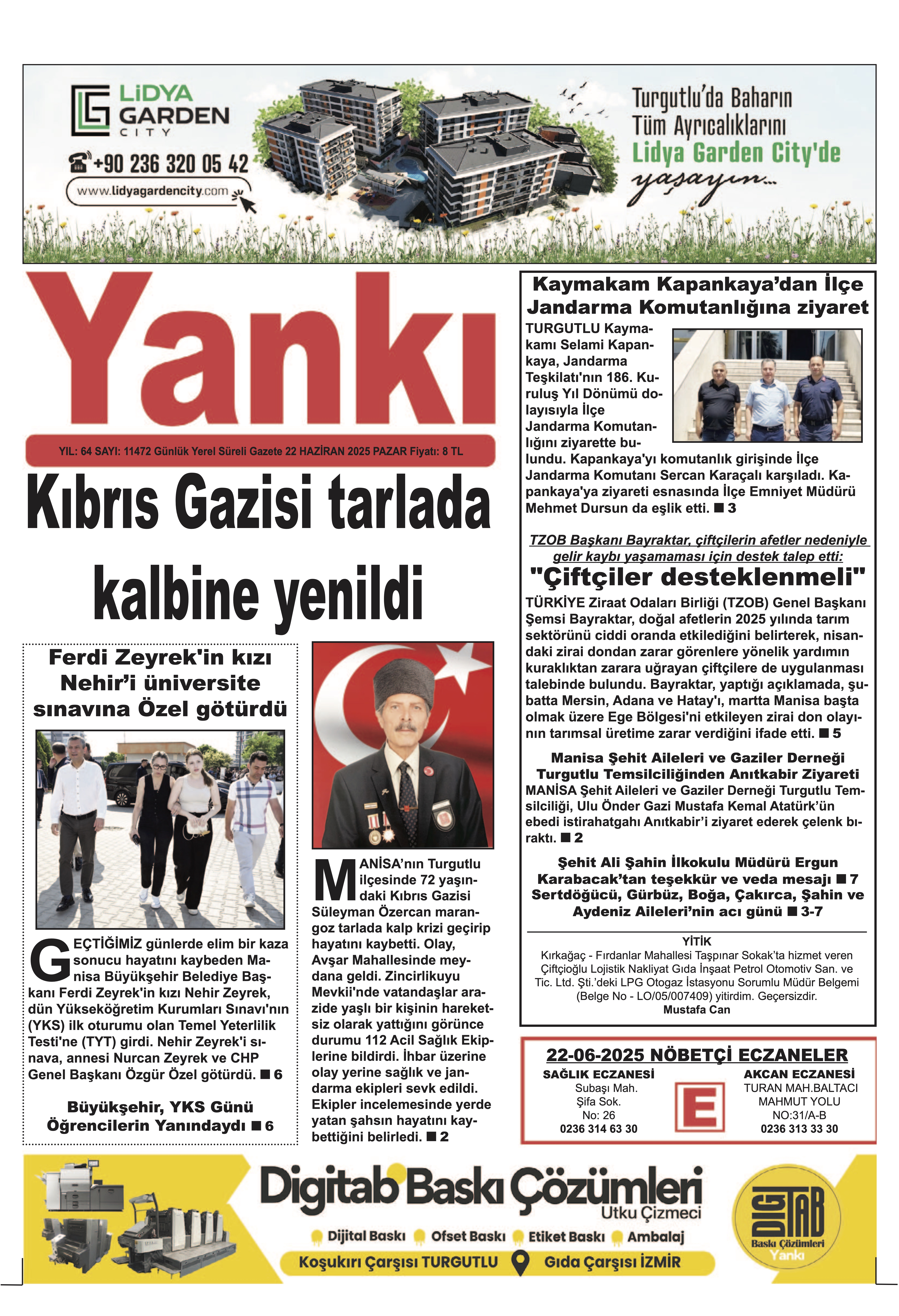 YANKI 22-06-2025 PAZAR