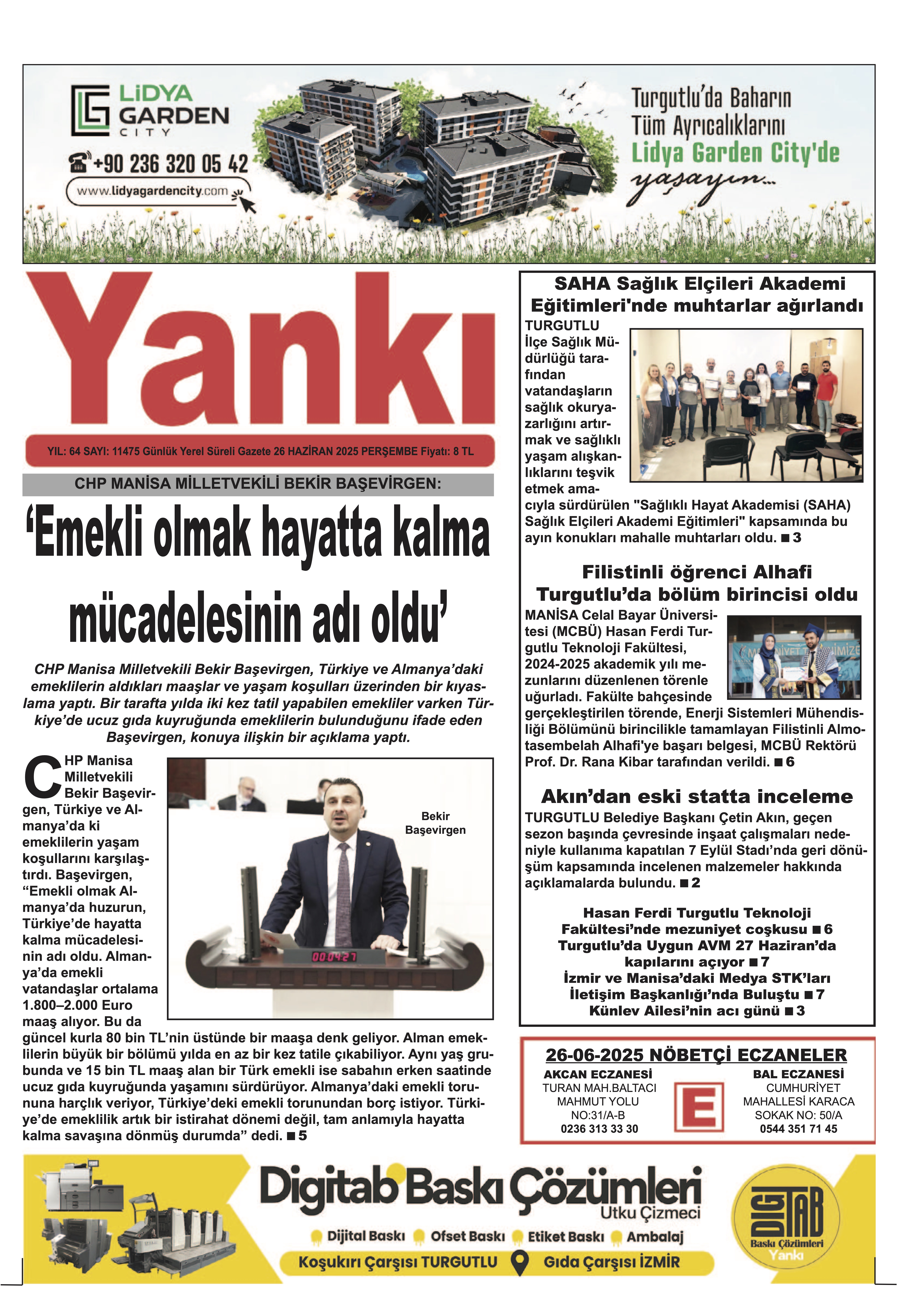 YANKI 26-06-2025 PERŞEMBE