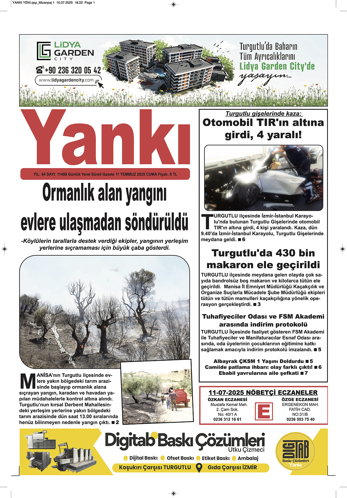 YANKI 11-07-2025 CUMA