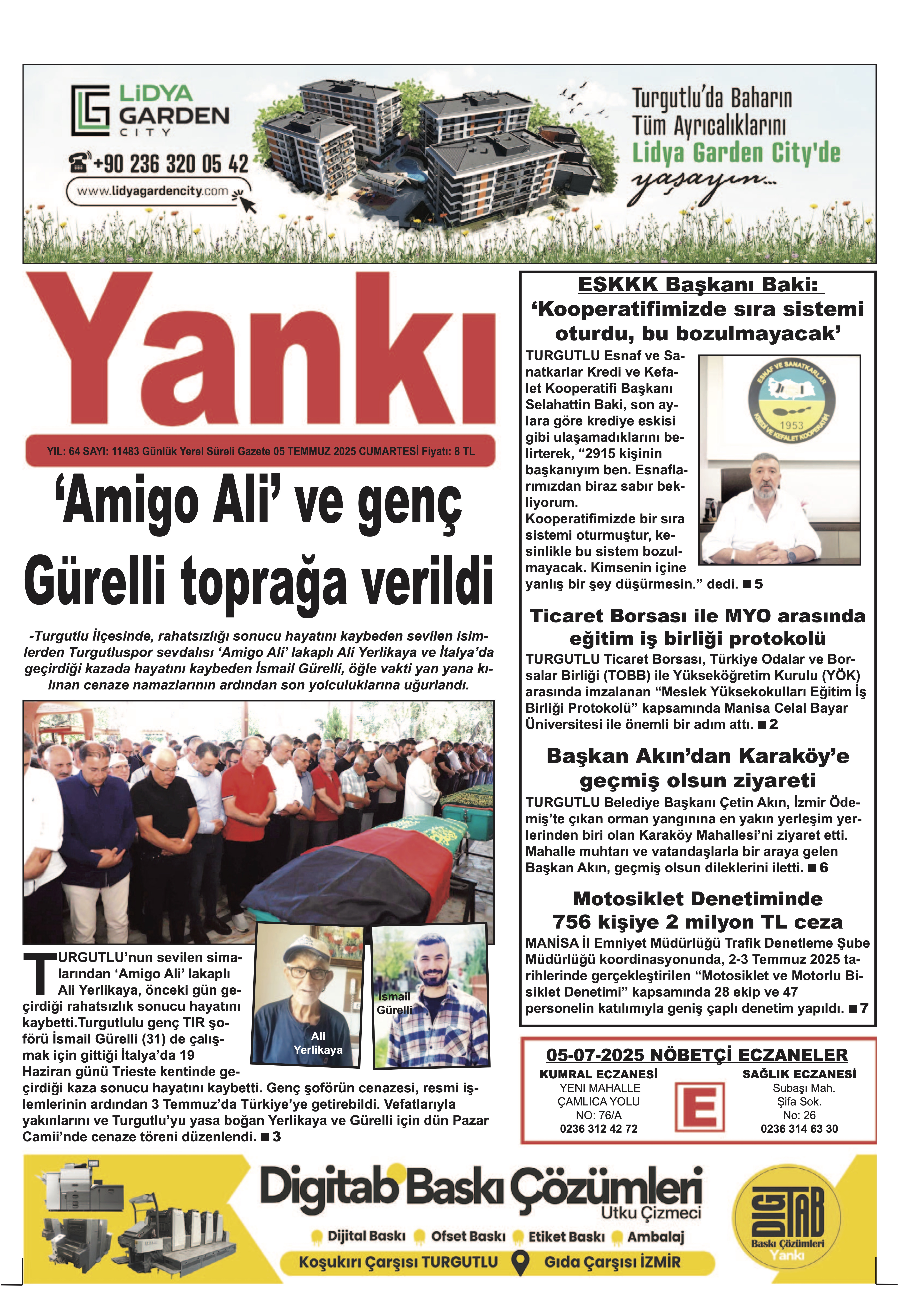YANKI 05-07-2025 CUMARTESİ