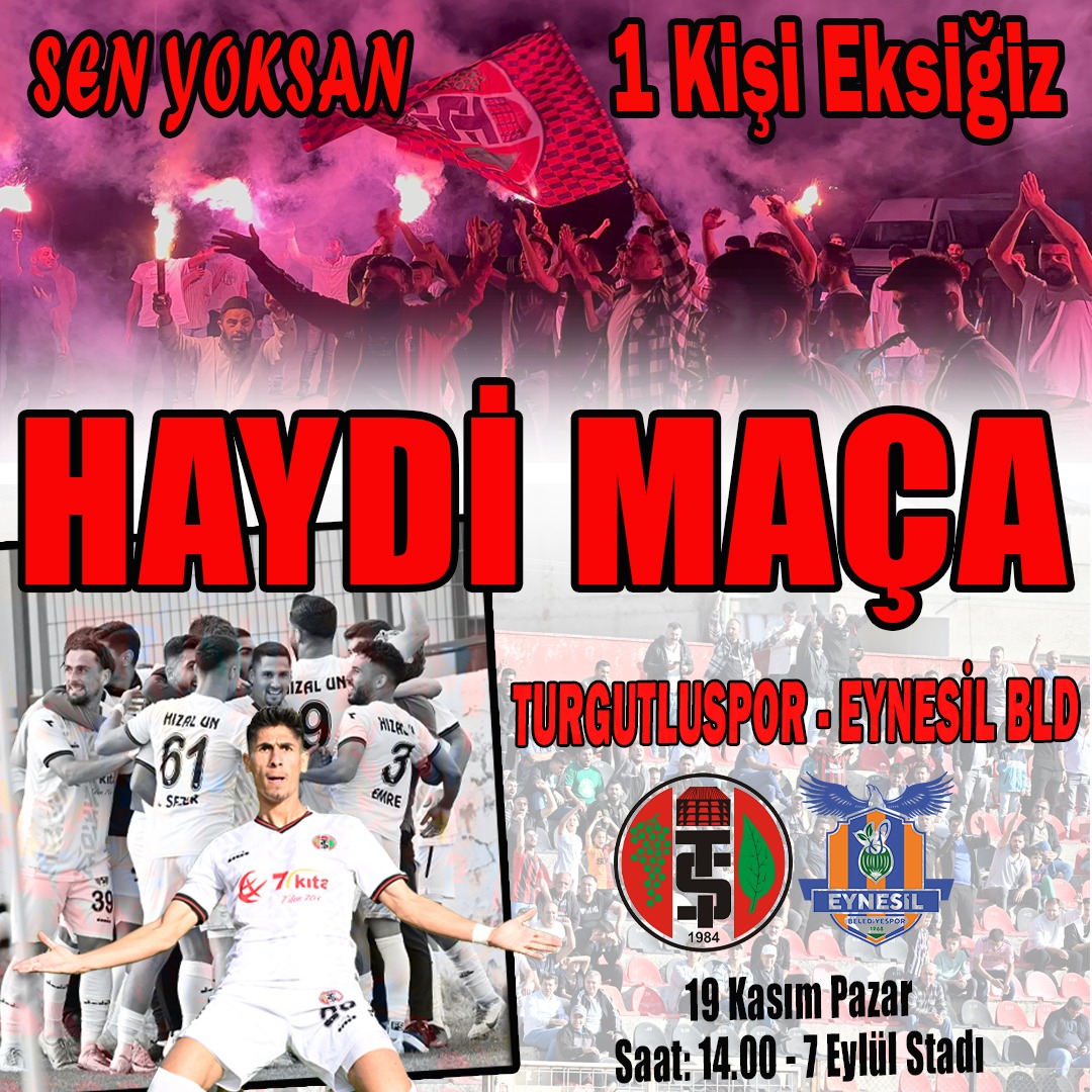 Turgutluspor 3'te 3 peşinde