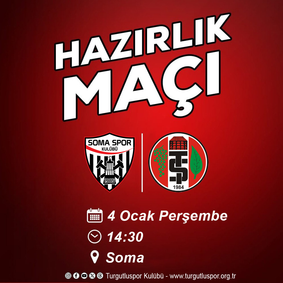 Turgutluspor yarın hazırlık maçına çıkacak