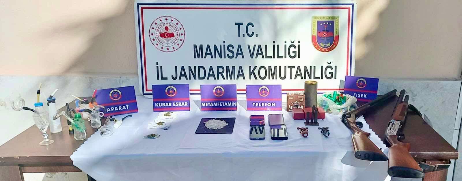 Turgutlu ve Alaşehir'de uyuşturucu operasyonu