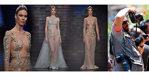 Manisalı ünlü foto muhabiri  Evren Kasırga İzmir'de düzenlenen  IF Wedding Fashion İzmir fotoğrafladı