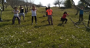Zirve Dağcılık Uşak ekibiyle Çamlık-Şirince Parkurundaydı