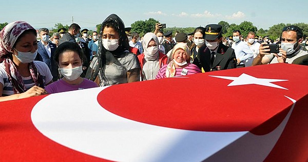 Manisalı Şehit Gökkaya'da Toprağa Verildi.