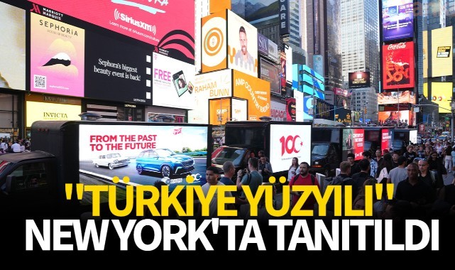 "Türkiye Yüzyılı" New York'ta tanıtıldı