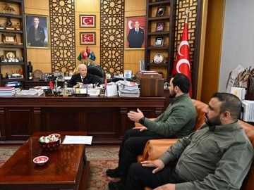 MHP Genel Başkanı Bahçeli, Suriye’den gelen heyeti kabul etti