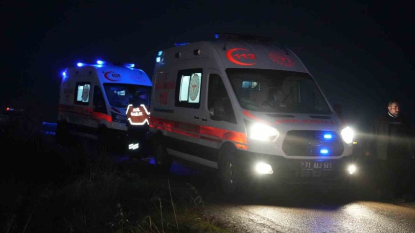 Başkent'te feci kaza: Takla atan otomobil hurdaya döndü: 1 ölü, 4 yaralı