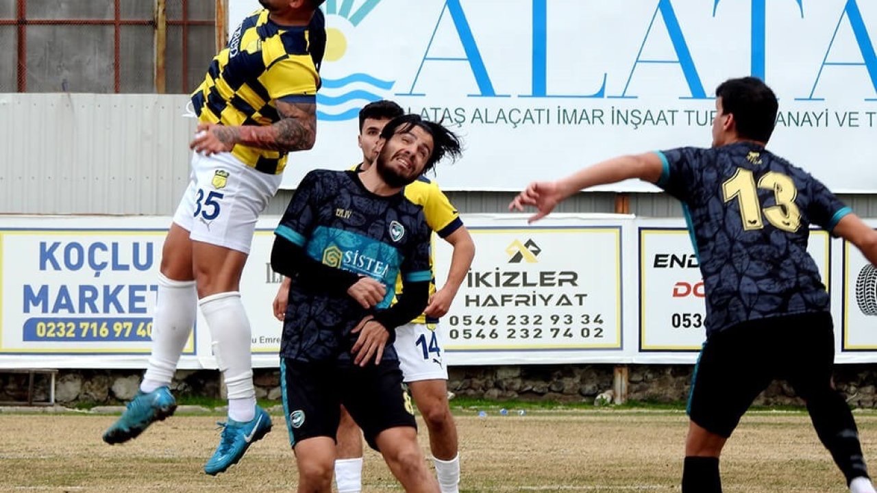 İmren Alaçatıspor, Gaziemirspor ile berabere kaldı