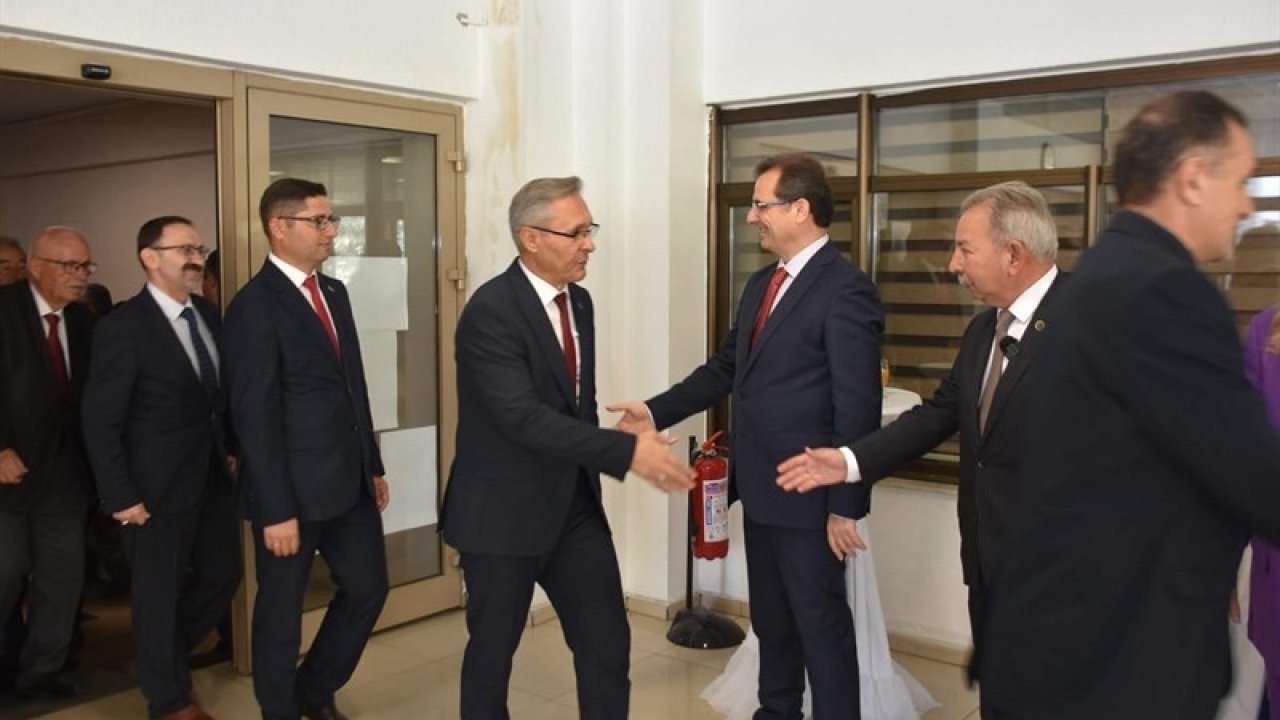 Salihli protokolü bayramlaştı