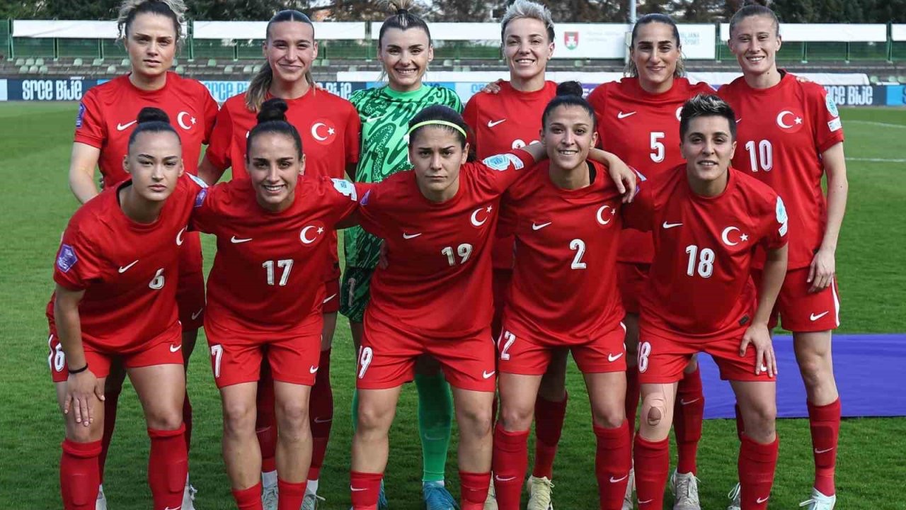 Kadın A Milli Futbol Takımı, Slovenya’ya mağlup oldu