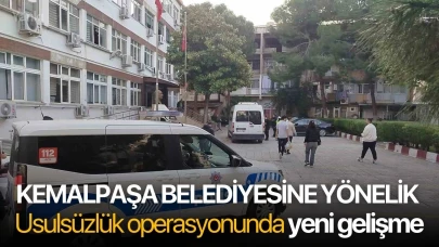 CHP’li Kemalpaşa Belediyesine yönelik usulsüzlük operasyonunda yeni gelişme