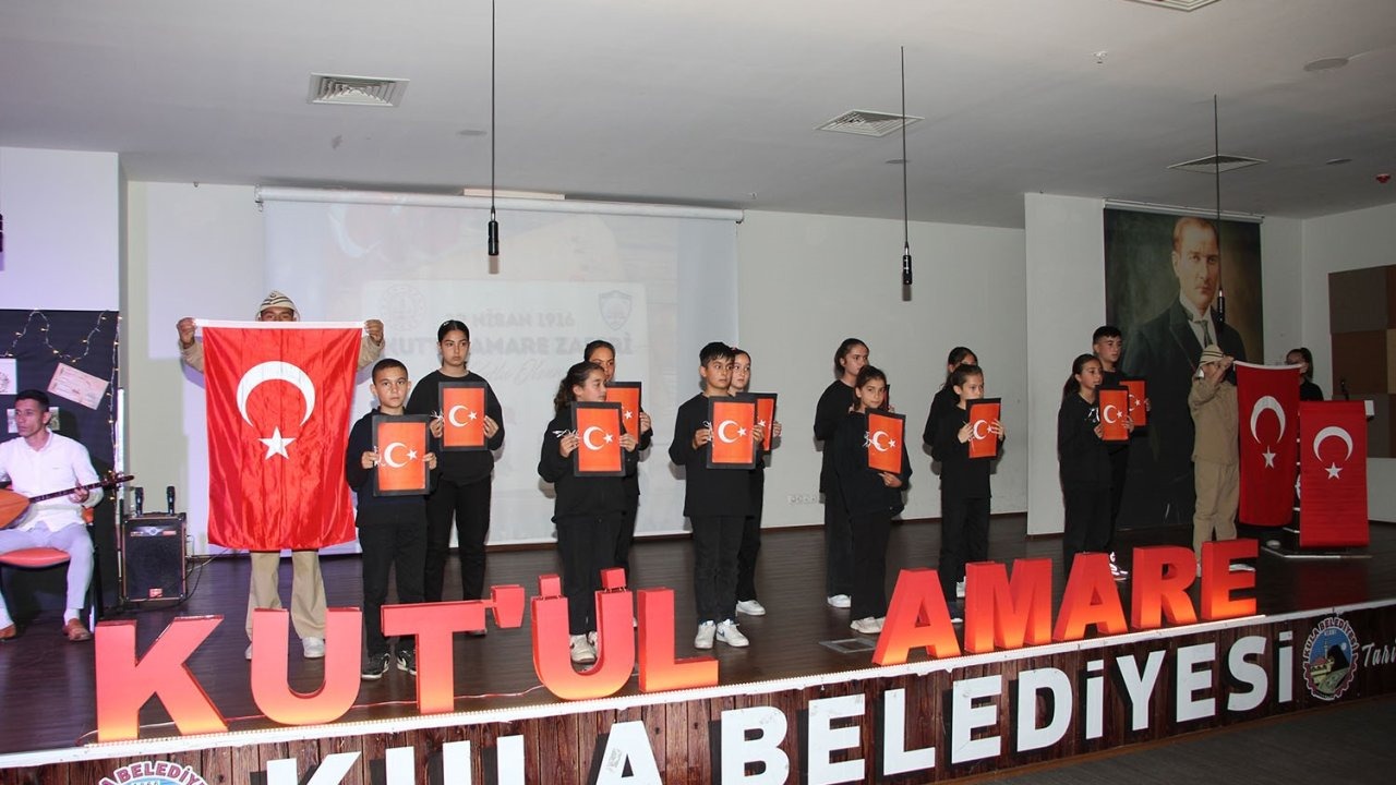 Kula’da Kut’ül Amare Zaferi’nin 109.yılı kutlandı