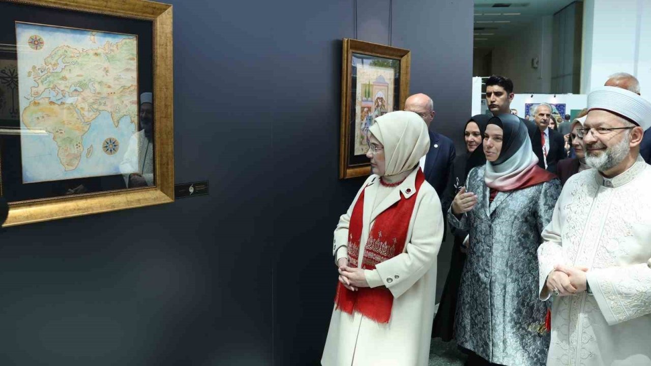 Emine Erdoğan "Uluslararası İslam Sanatları Fuarı"nda konuştu