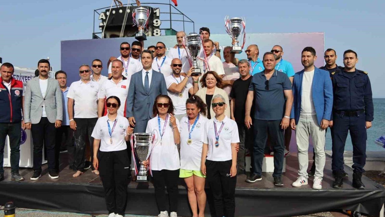 Türkiye’nin en iyi zıpkıncıları Didim açıklarında yarıştı