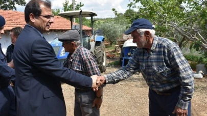 Salihli Kaymakamı Güldoğan, Mersinli, Derbent ve Karaoğlanlı’da talepleri dinledi