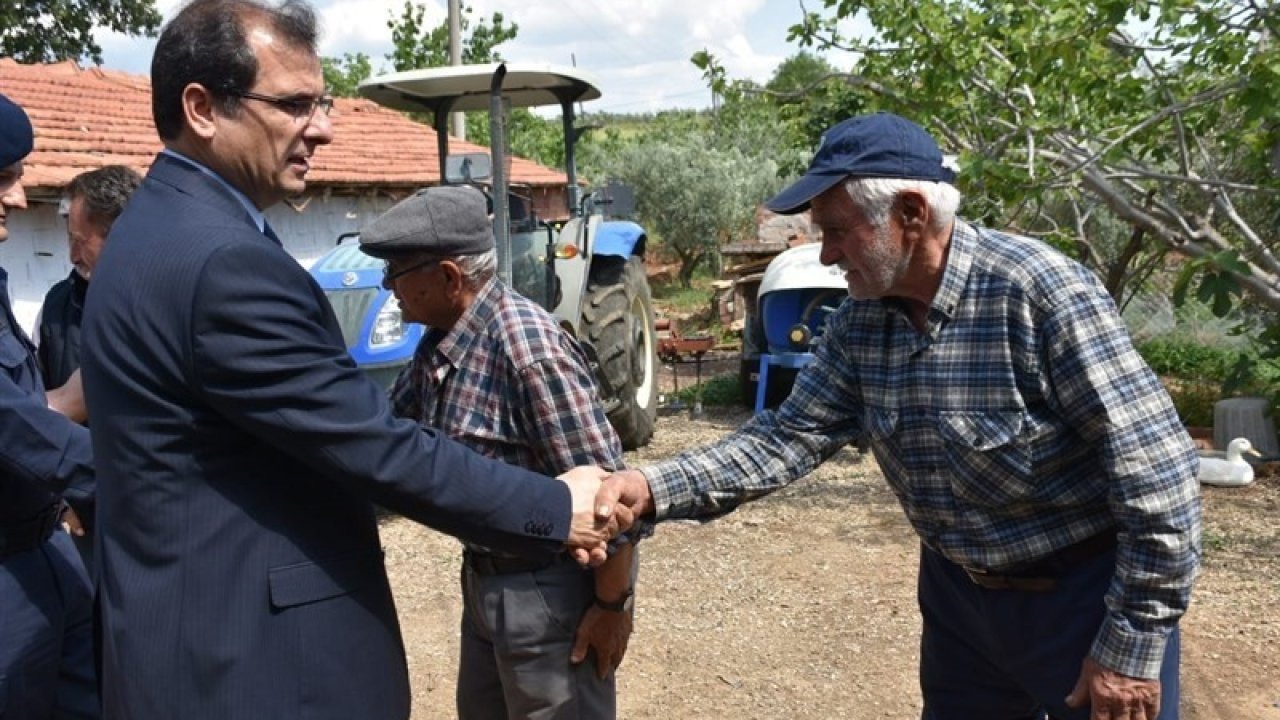 Salihli Kaymakamı Güldoğan, Mersinli, Derbent ve Karaoğlanlı’da talepleri dinledi
