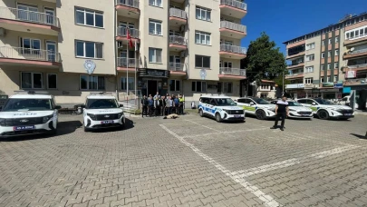 İlçe emniyetine 7 yeni araç tahsis edildi