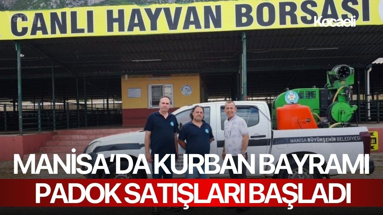 Manisa’da Kurban Bayramı padok satışları başladı