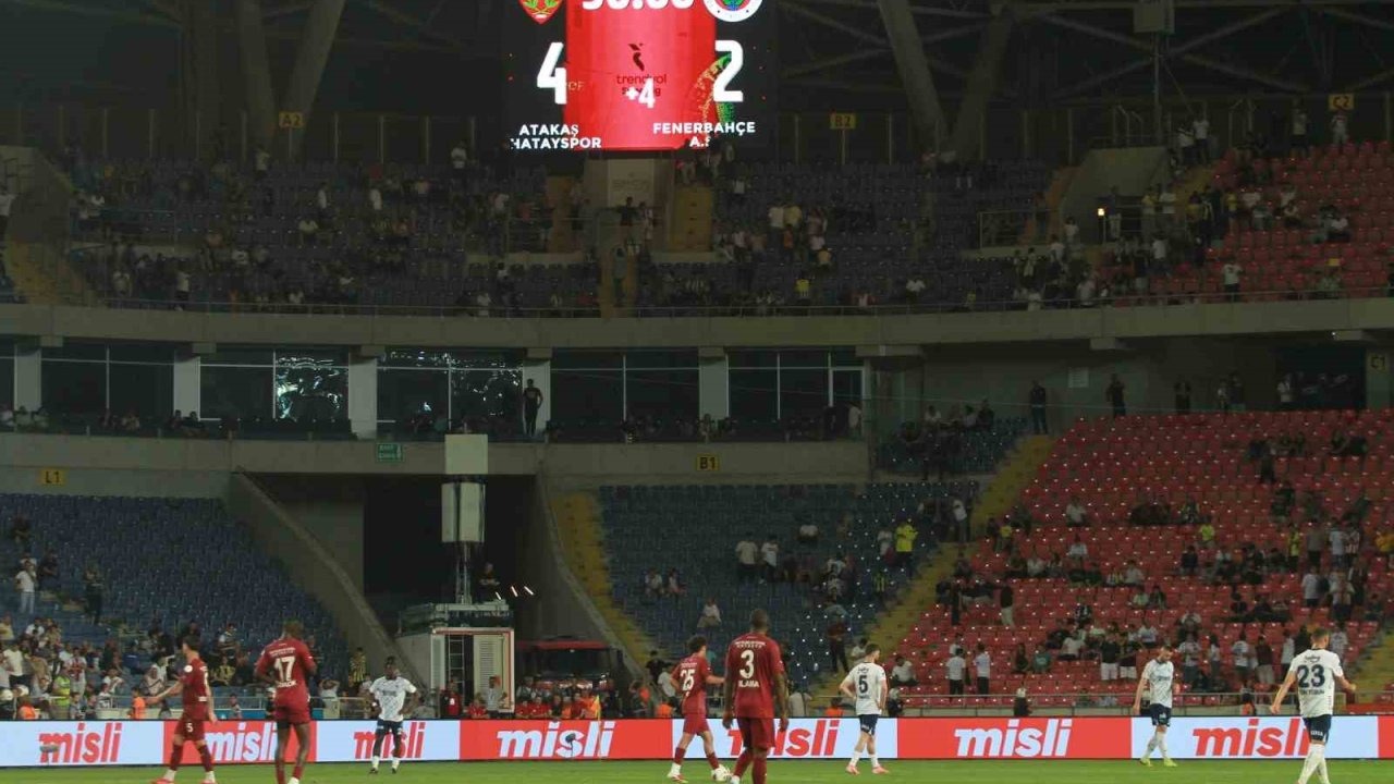 Fenerbahçe son deplasman maçını kaybetti