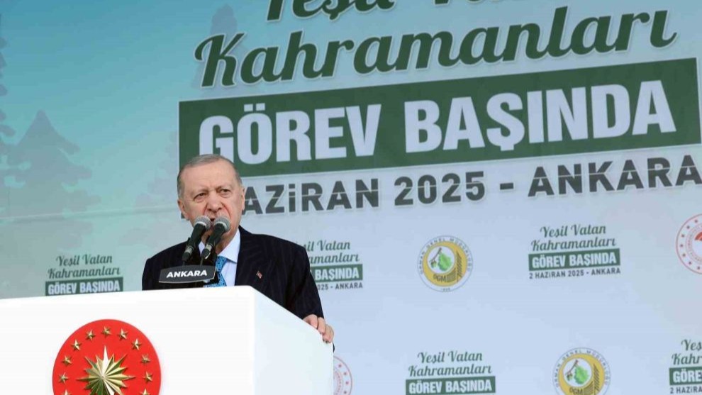 Cumhurbaşkanı Erdoğan: "Yangınla mücadelede insansız hava aracı kullanımında Avrupa’da birinci, dünyada ikinci ülke konumundayız"