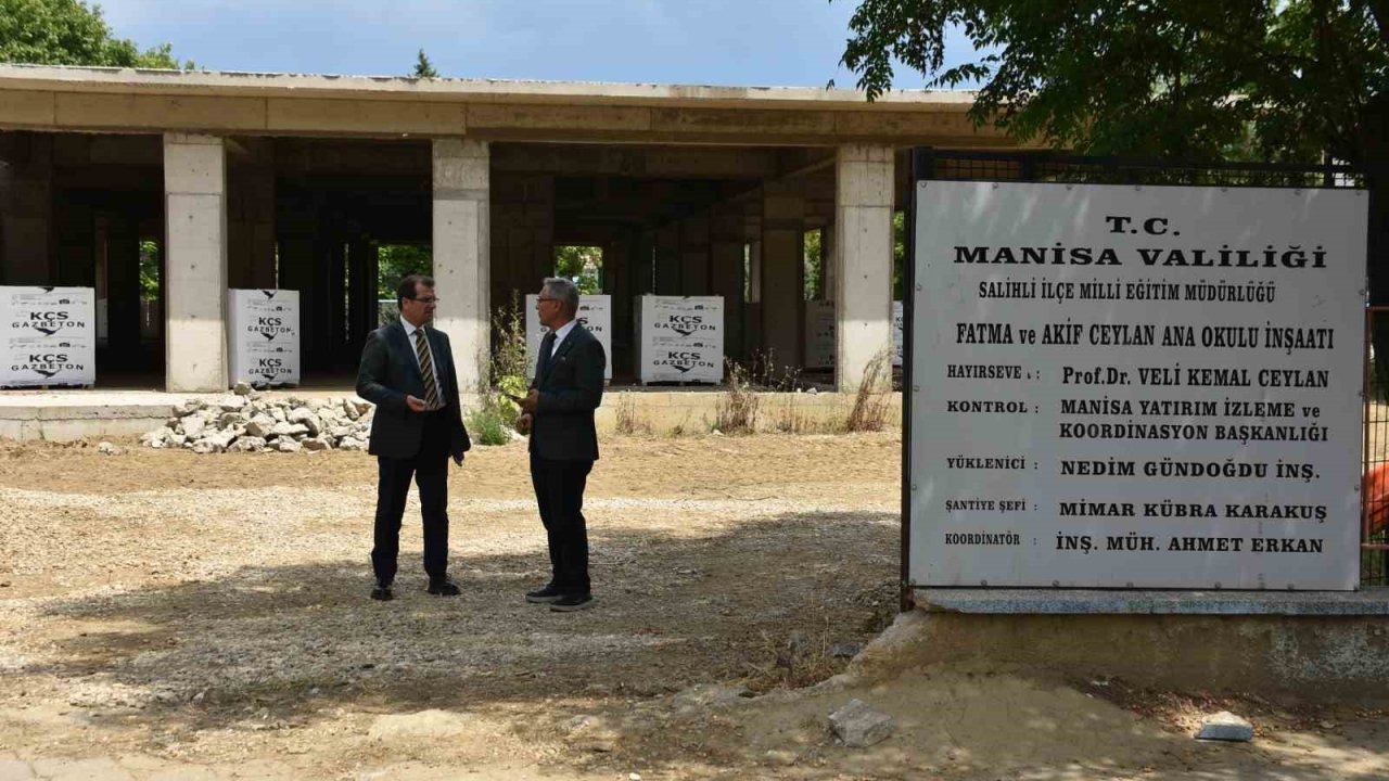 İlçeye 2 yeni anaokulu yapılıyor