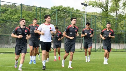 Ümit Milli Takımı, Arnavutluk maçı hazırlıklarına ara vermeden başladı