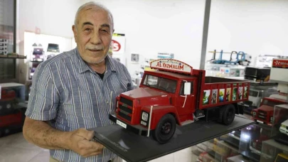 Hobisi ekmek kapısına dönüştü, el yapımı maket araçlar dünyaya açıldı