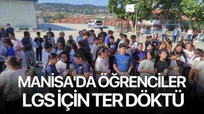 Manisa'da öğrenciler LGS için ter döktü