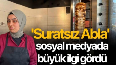 'Suratsız Abla' sosyal medya büyük ilgi gördü