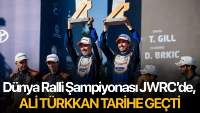 Dünya Ralli Şampiyonası JWRC’de, Ali Türkkan tarihe geçti