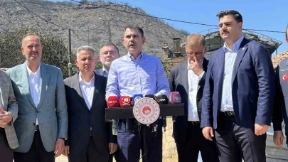 Bakan Murat Kurum: "Yaraları birlikte saracağız"