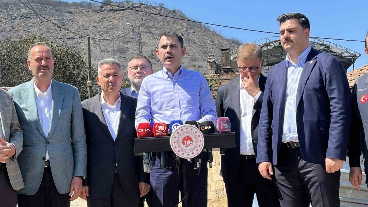 Bakan Murat Kurum: "Yaraları birlikte saracağız"