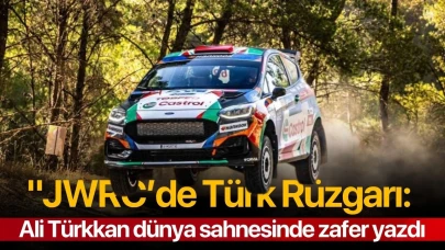 "JWRC’de Türk Rüzgarı: Ali Türkkan dünya sahnesinde zafer yazdı