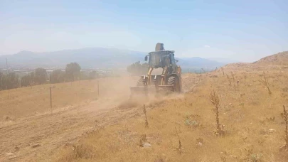 Sarıgöl Çavuşlar Mahallesi orman yangınlarına karşı önlemini aldı