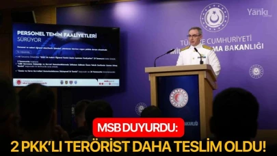 MSB duyurdu: 2 PKK’lı terörist daha teslim oldu!