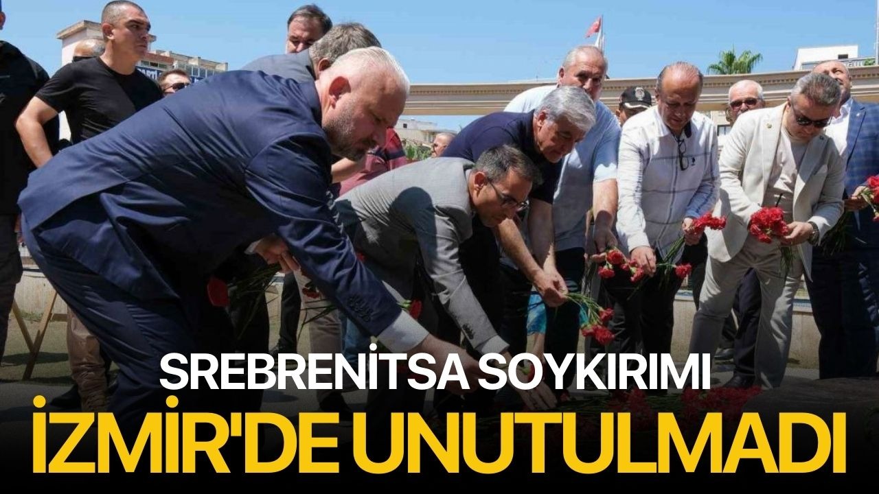 Srebrenitsa Soykırımı İzmir'de unutulmadı