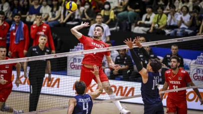 A Milli Erkek Voleybol Takımı, ABD’ye 3-0 mağlup oldu