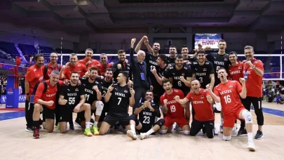A Milli Erkek Voleybol Takımı, Almanya’yı 3-1 mağlup etti