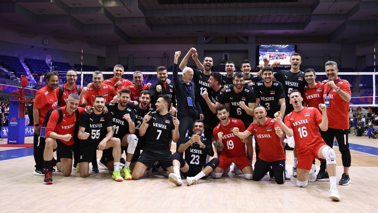 A Milli Erkek Voleybol Takımı, Almanya’yı 3-1 mağlup etti