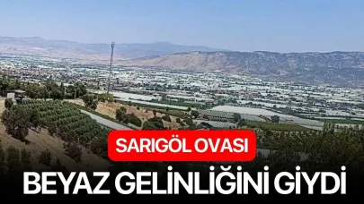 Sarıgöl Ovası beyaz gelinliğini giydi