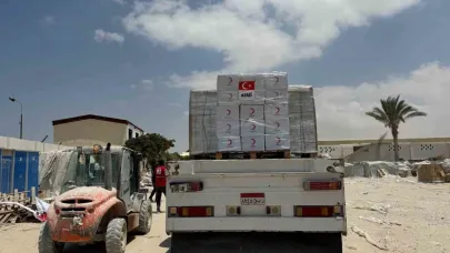 Gazze’ye 165 tırlık yardım, 3 bin ton gıda yardımı!