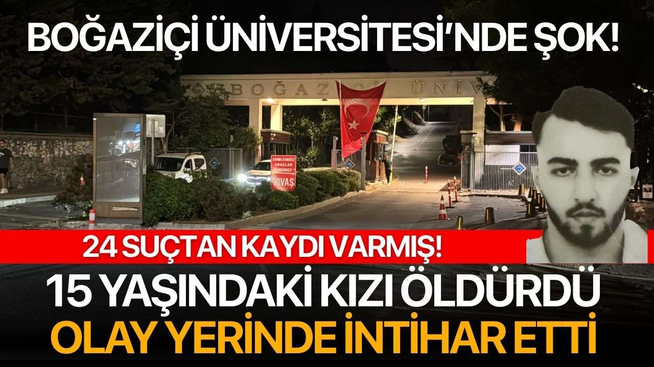 Üniversitede 15 yaşındaki kızı kafasından vuran şahıs aynı silahla intihar etti