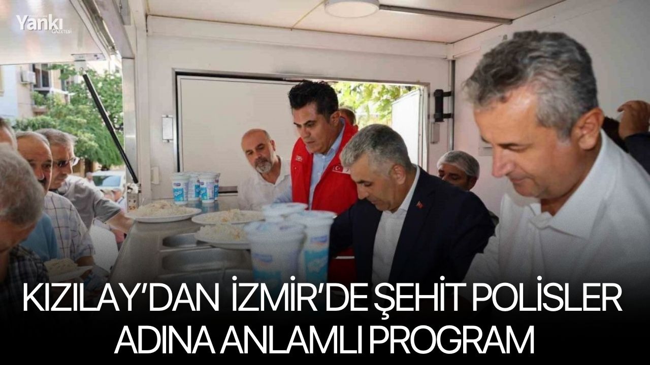 Kızılay’dan şehit polisler adına anlamlı program