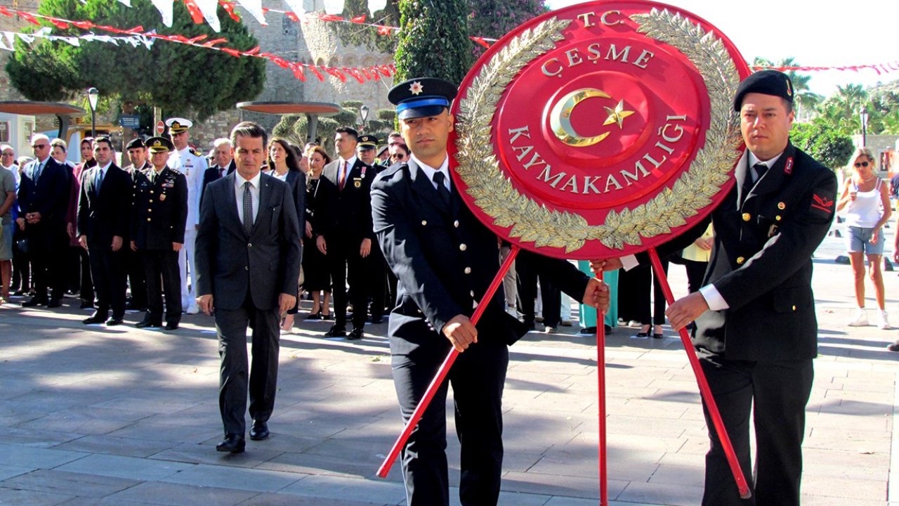Çeşme’de "Gaziler Günü" törenle kutlandı