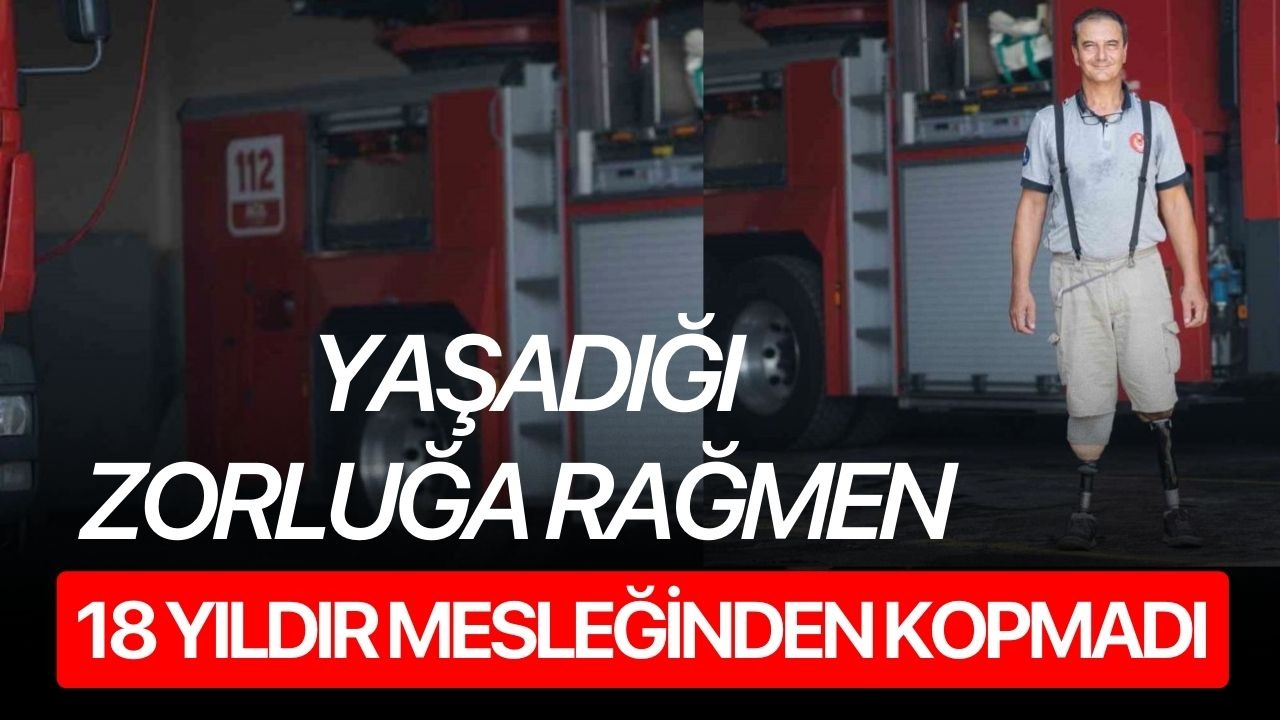 Yaşadığı zorluğa rağmen 18 yıldır mesleğinden kopmadı